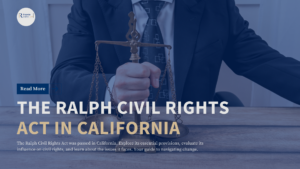The Ralph Civil Rights Act in California